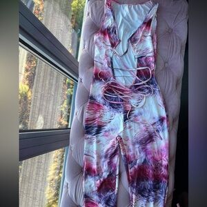 Tie-Dye Jumpsuit